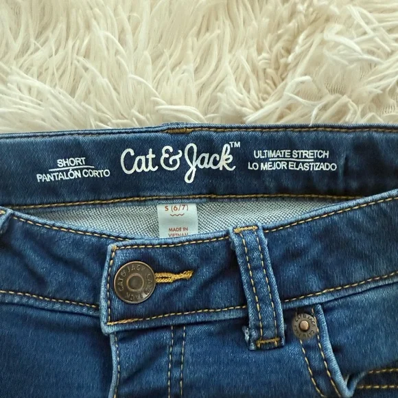 Gap and Cat & Jack Blue Denim Shorts - Picture 5 of 5